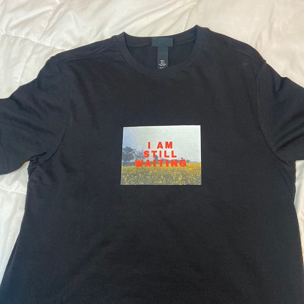 H&M graphic tee, never worn (I lost the tag), super comfy.